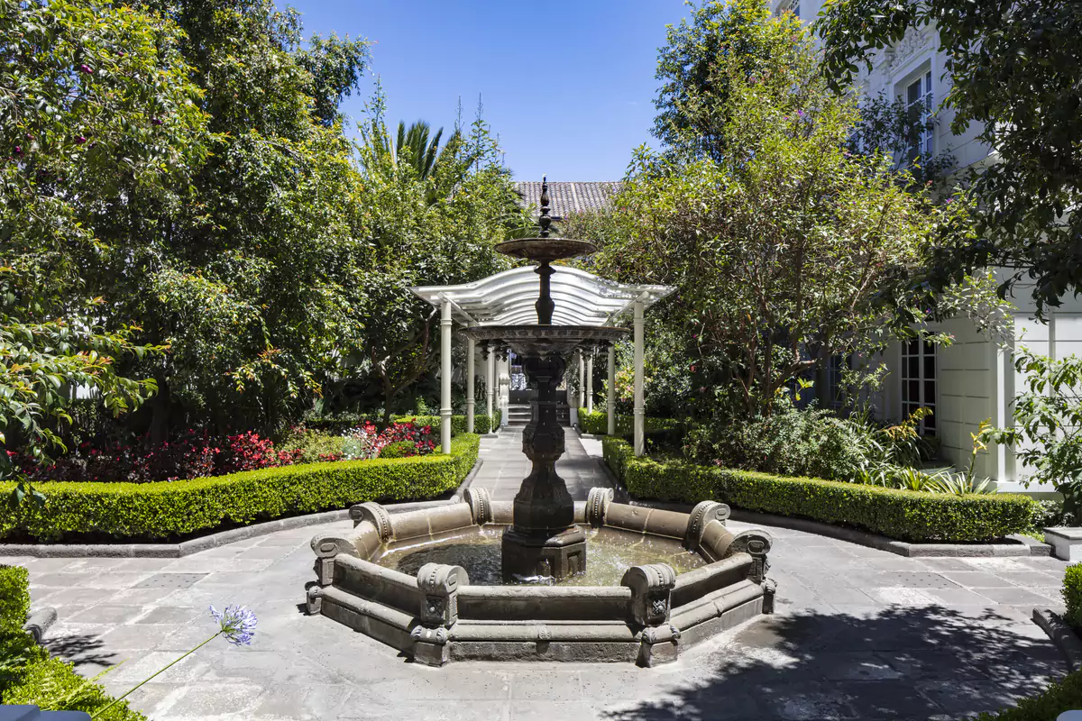 Casa Gangotena Courtyard