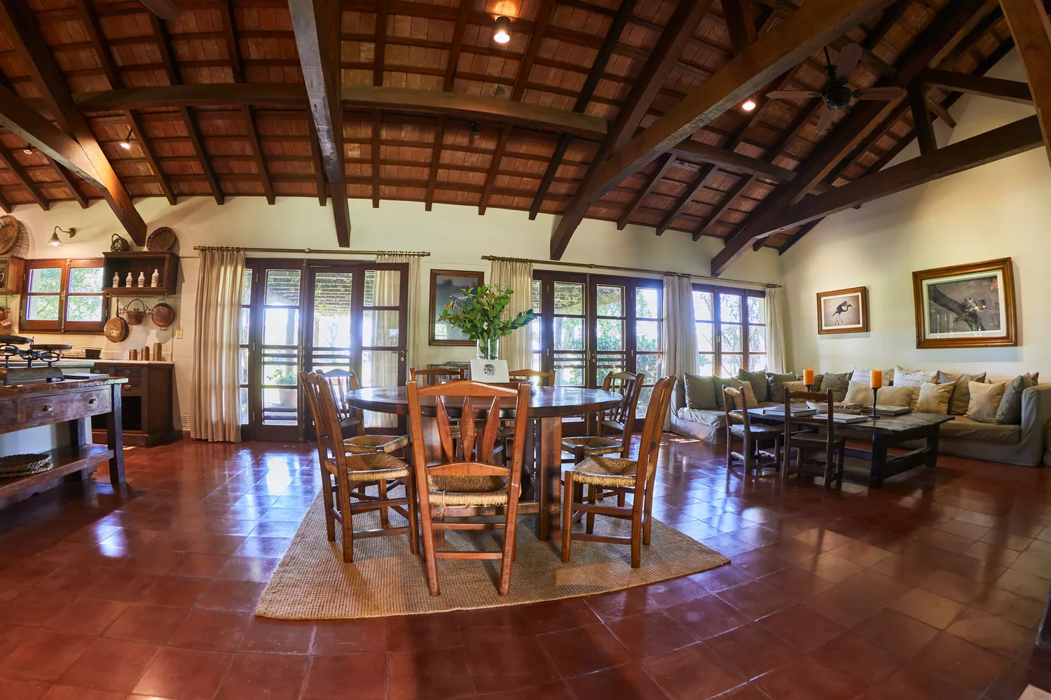Rincon del Socorro Dining and Living Room