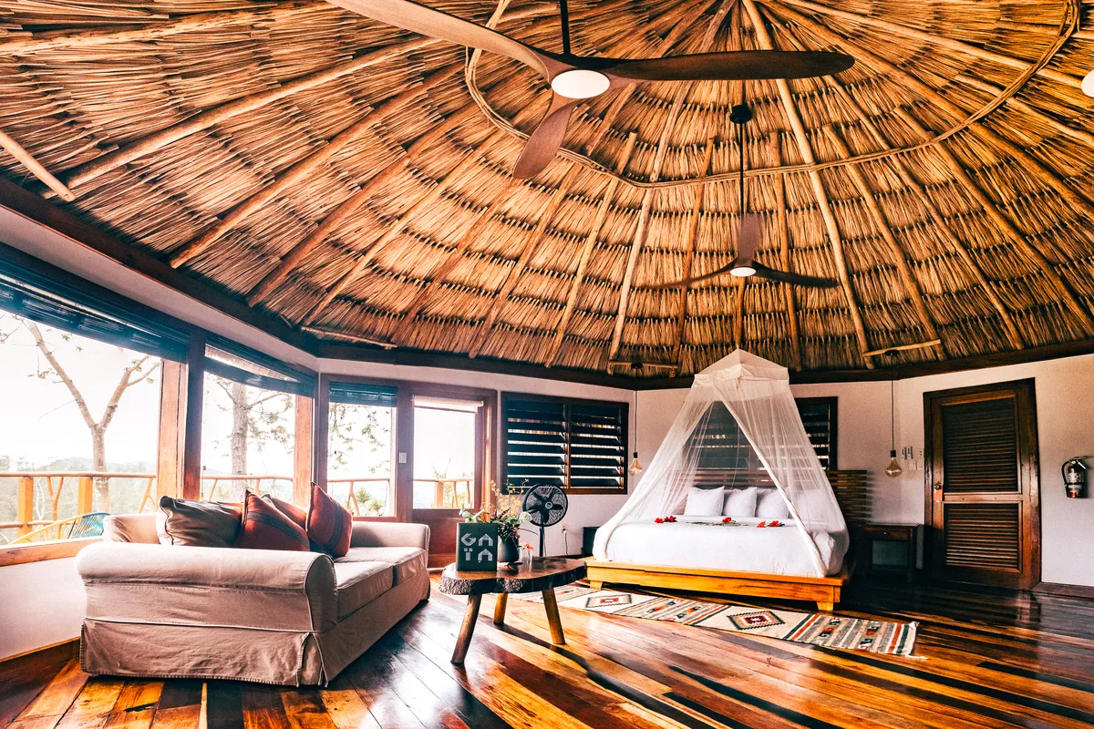 GAIA Riverlodge Cabana Interior