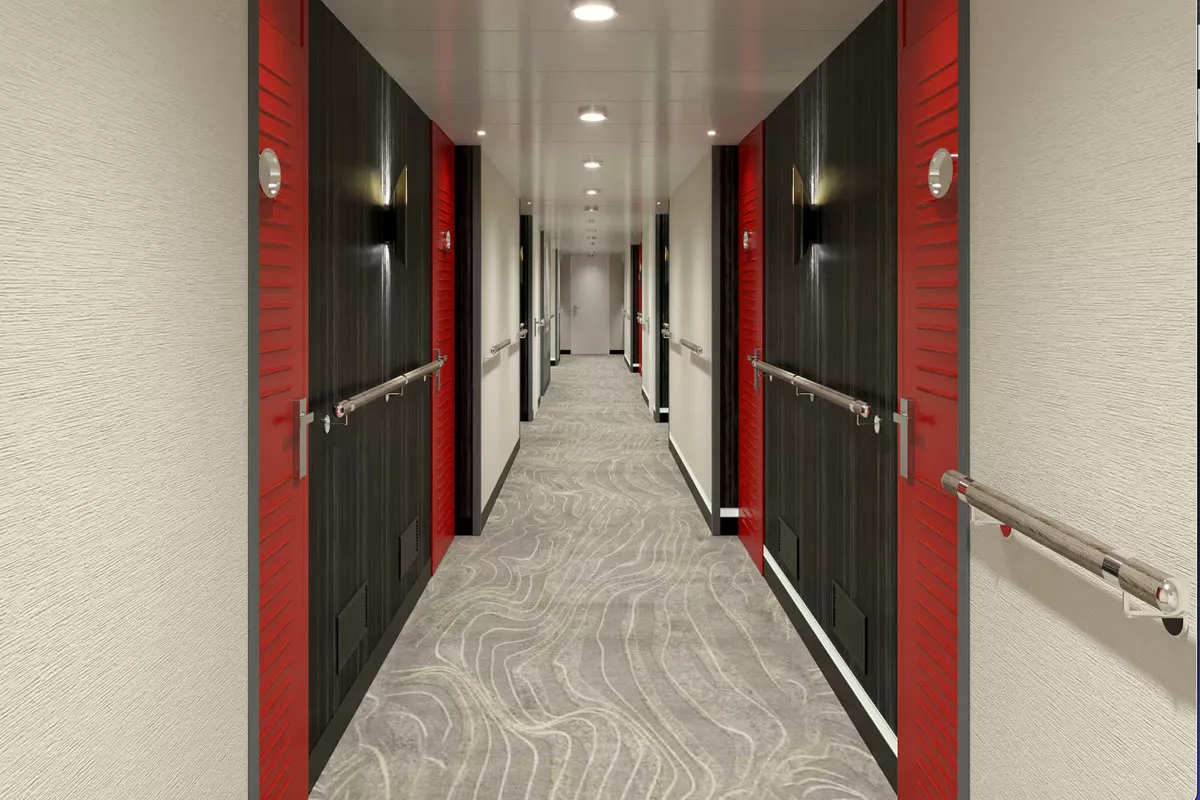 Magellan Discover Hallway - Artist Rendering