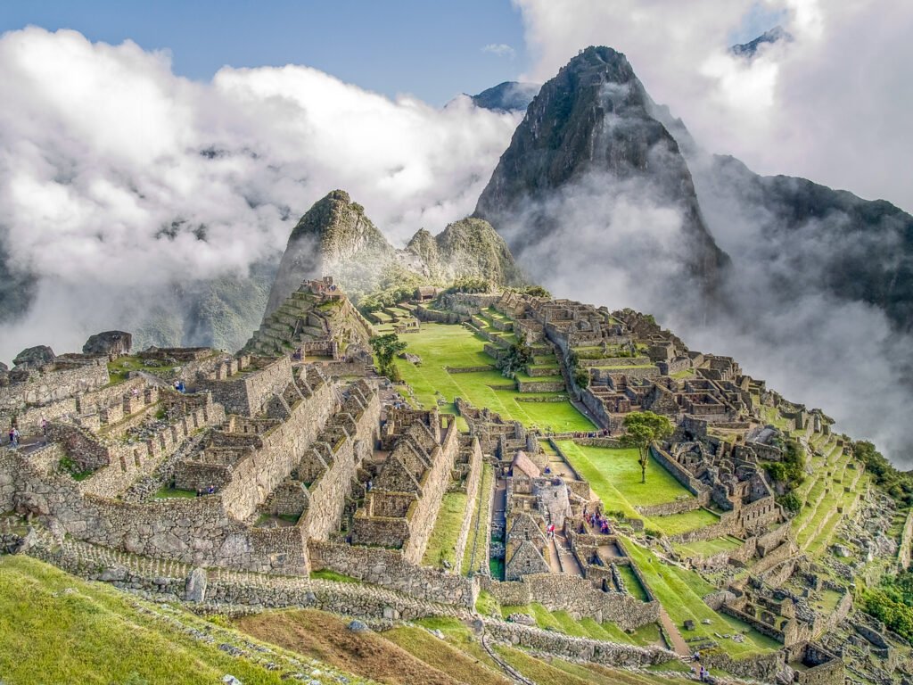 Machu Picchu view from above