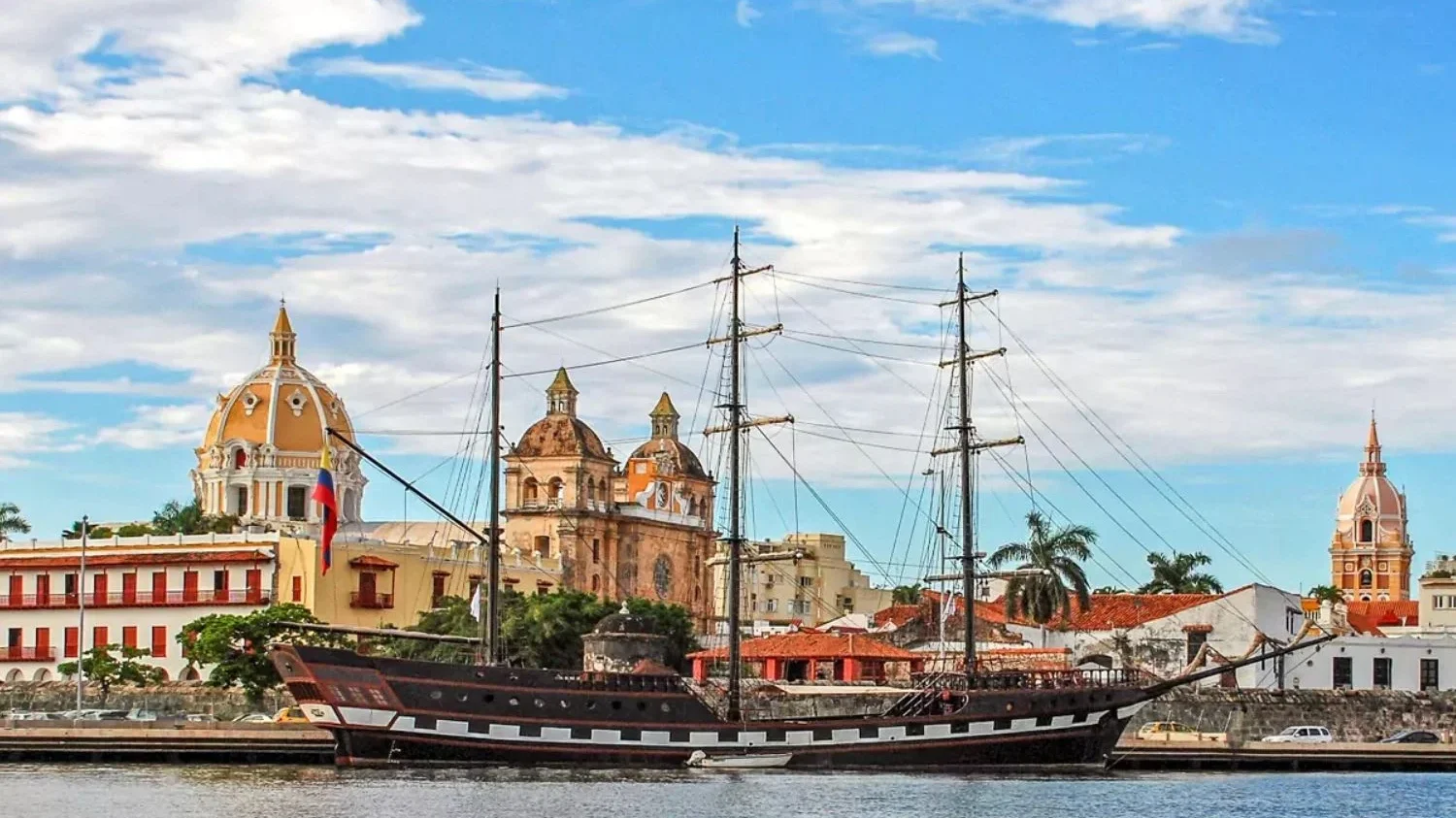 Cartagena Port Ship
