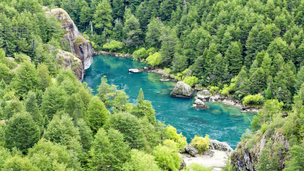 Futaleufu River luxury view in Chile
