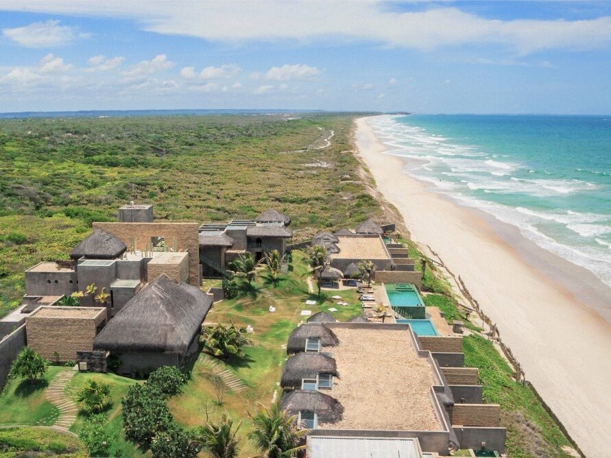 Overhead view of the Kenoa Resort