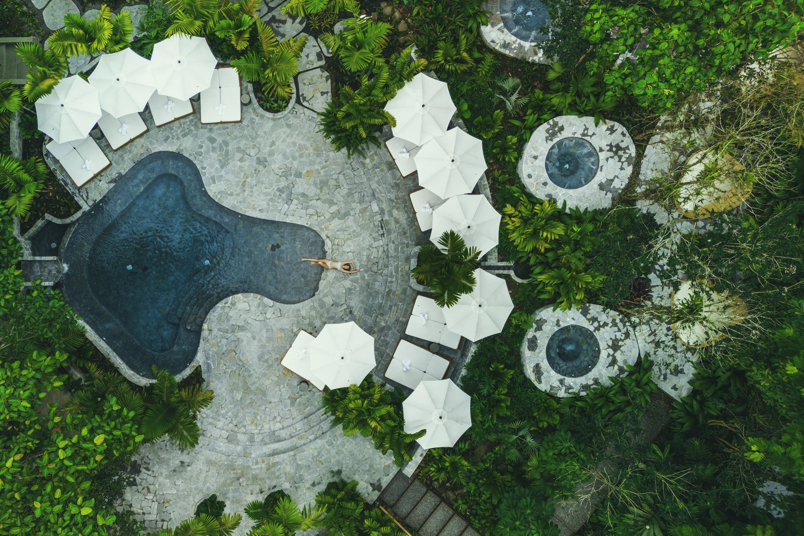 Pool - Aerial view