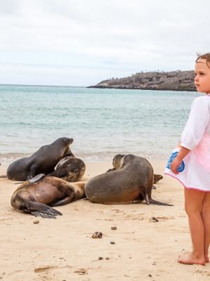 family Galapagos private travel